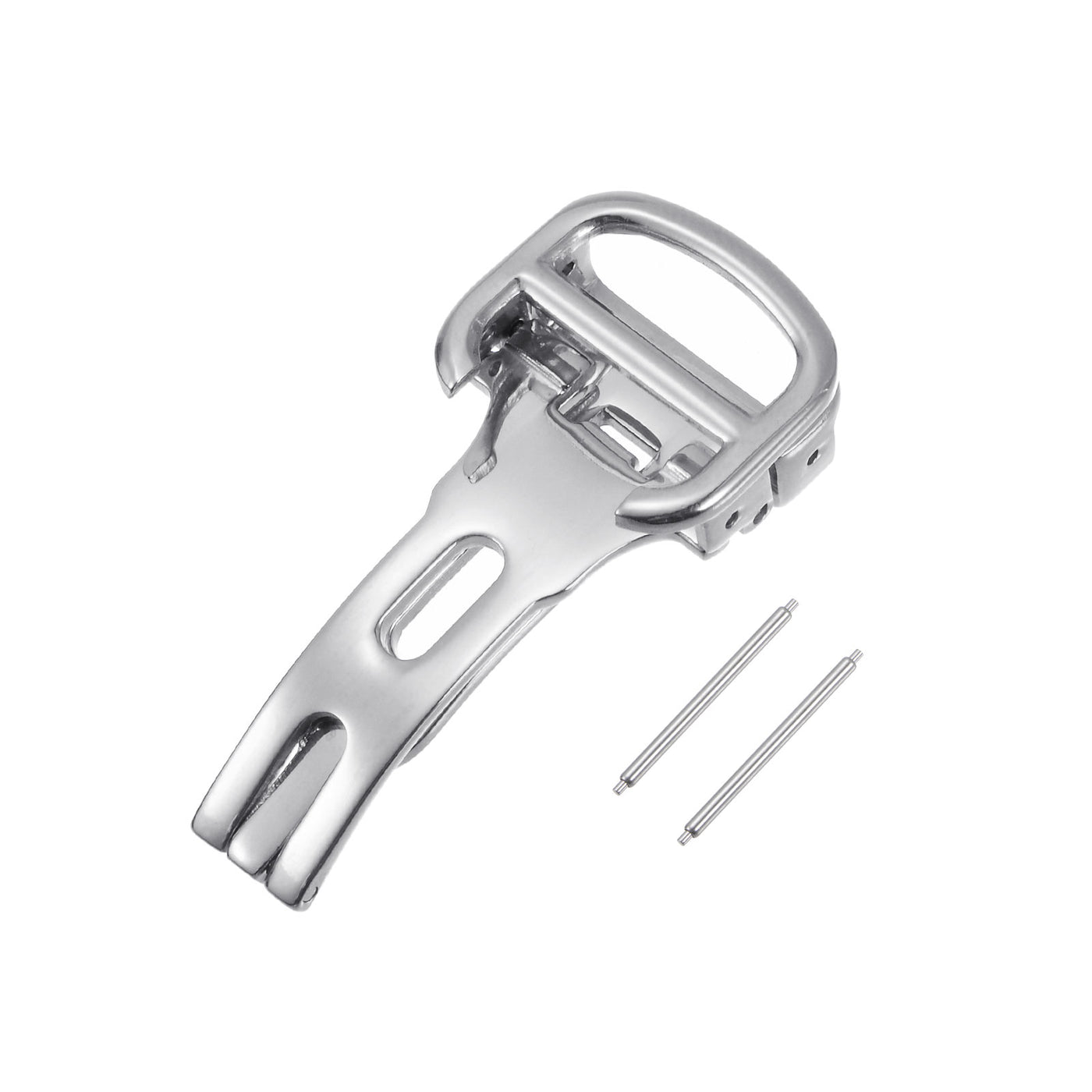 Harfington Fold Watch Clasp Push Button for Watch Strap with Pin