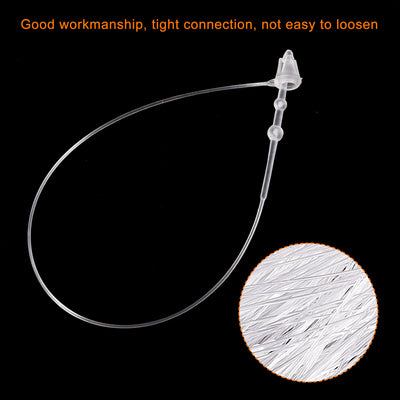 Harfington Snap Lock Pins Loop Price Tag Fastener Plastic Tags