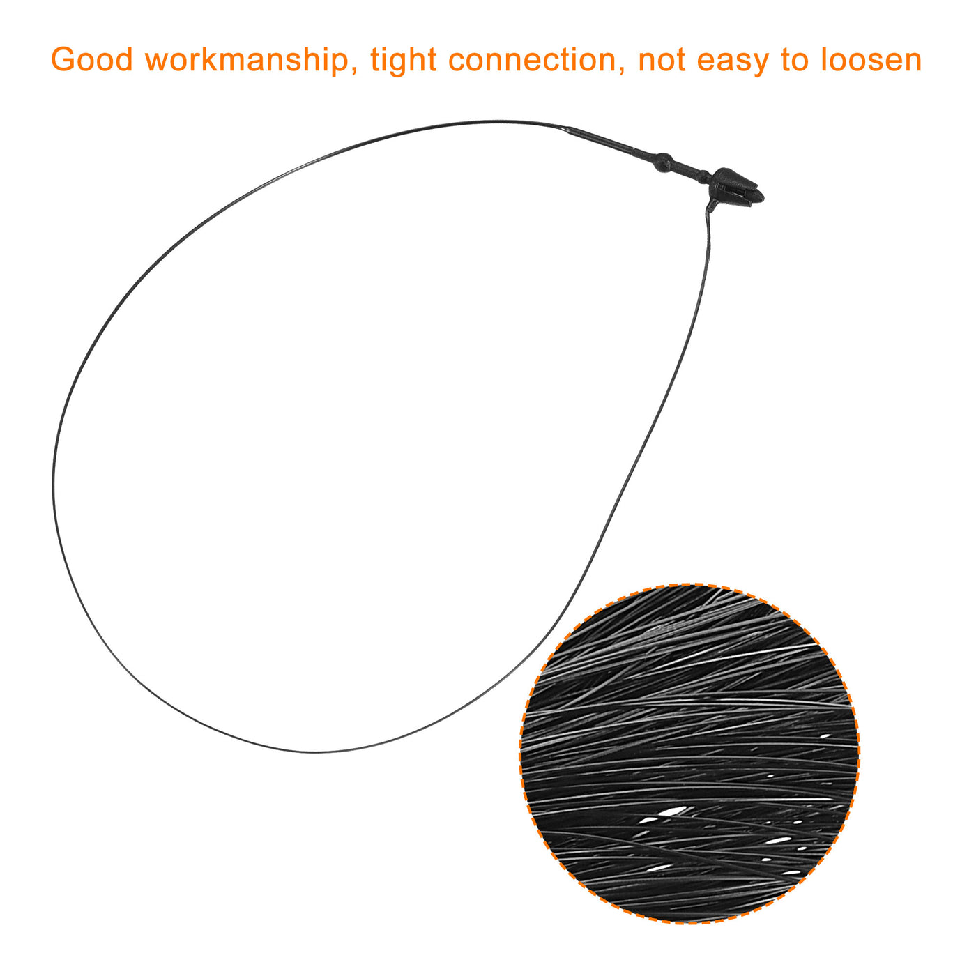 Harfington Snap Lock Pins Loop Price Tag Fastener Plastic Tags