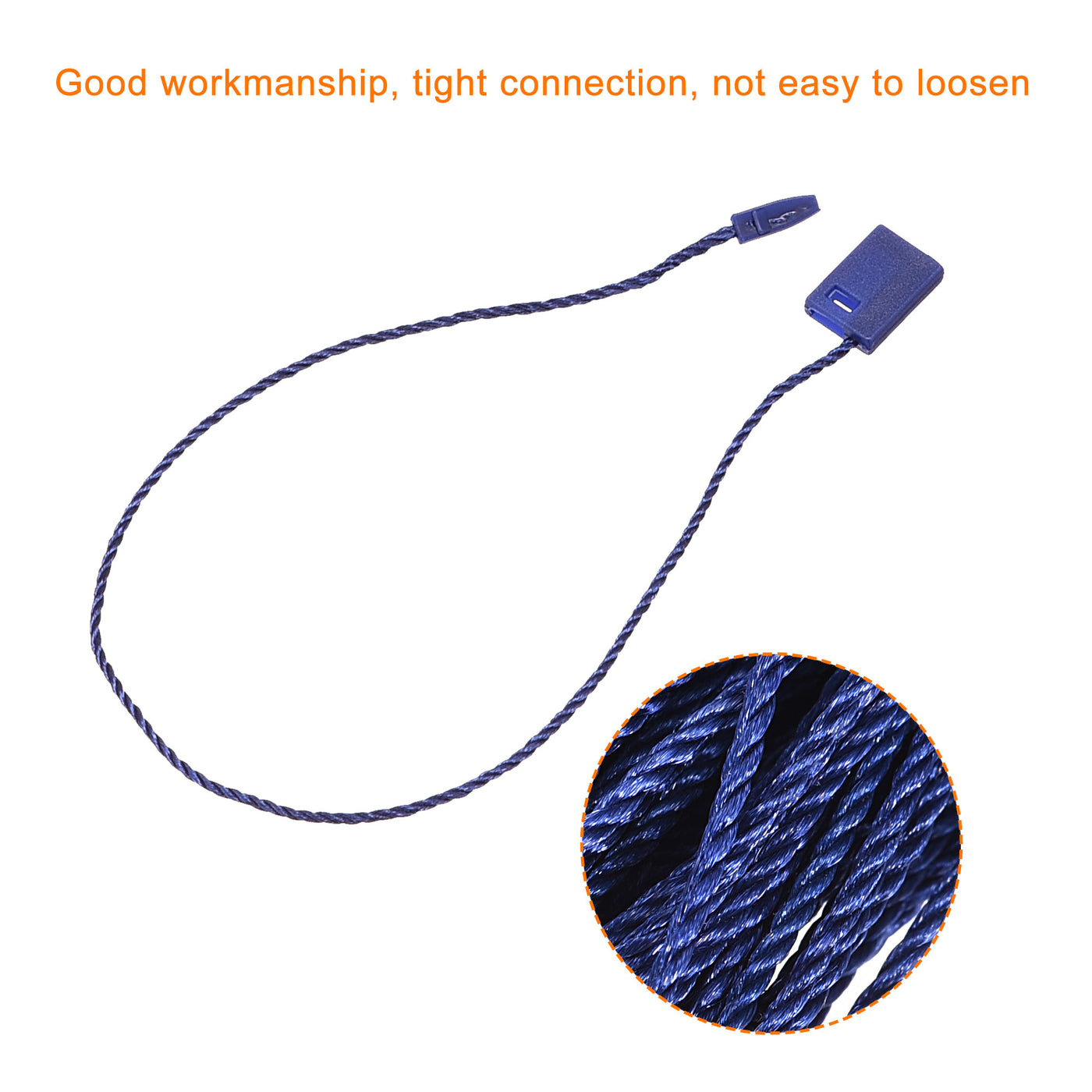 Harfington Hang Tag String Snap Lock Price Tag Fastener Ties 7 Colors 7 Inch 700pcs