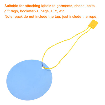 Harfington Hang Tag String Snap Lock Price Tag Fastener Ties 7 Colors 7 Inch 700pcs