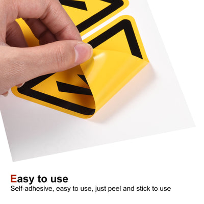 Harfington electrical shock Warning Sign Self Adhesive