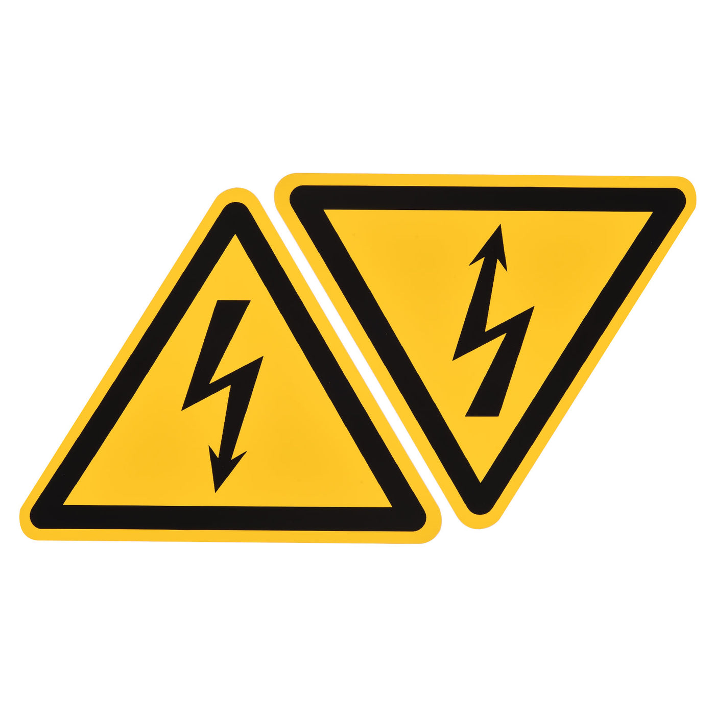 Harfington electrical shock Warning Sign Self Adhesive