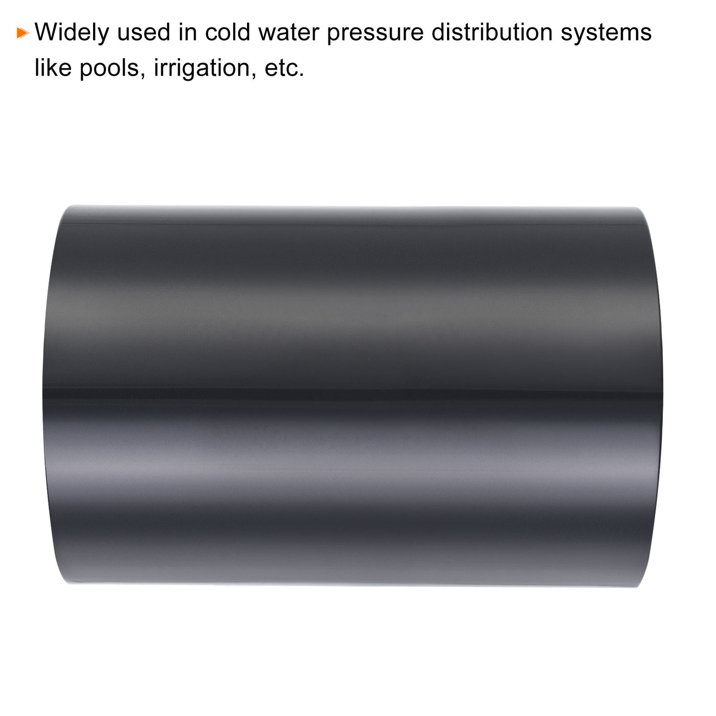 Harfington UPVC Pipe Fitting Straight Coupling Joint Connectors