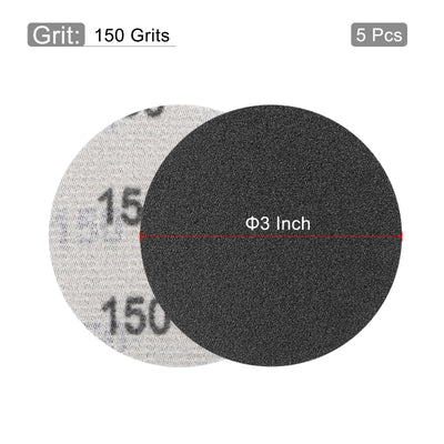 Harfington Sanding Discs Wet/Dry Hook and Loop Silicon Carbide