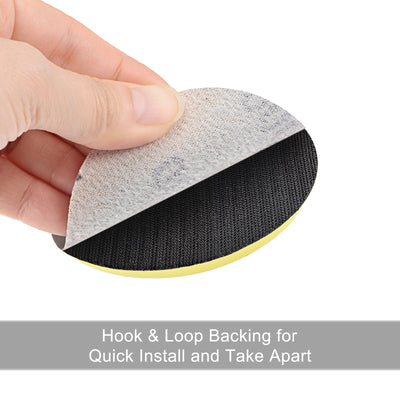 Harfington Sanding Discs Wet/Dry Hook and Loop Silicon Carbide