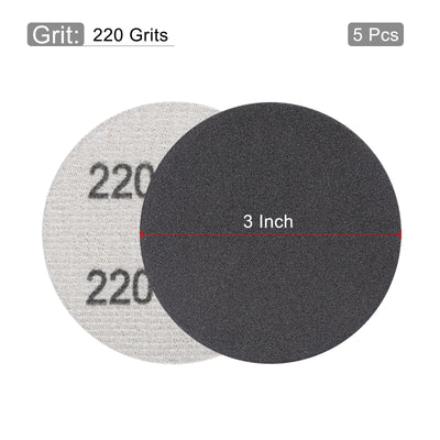Harfington Sanding Discs Wet/Dry Hook and Loop Silicon Carbide