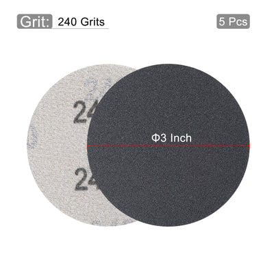 Harfington Sanding Discs Wet/Dry Hook and Loop Silicon Carbide
