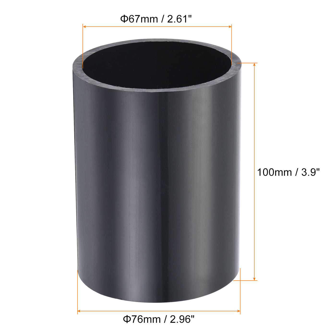 Harfington UPVC Pipe Fitting Straight Coupling Joints Connector