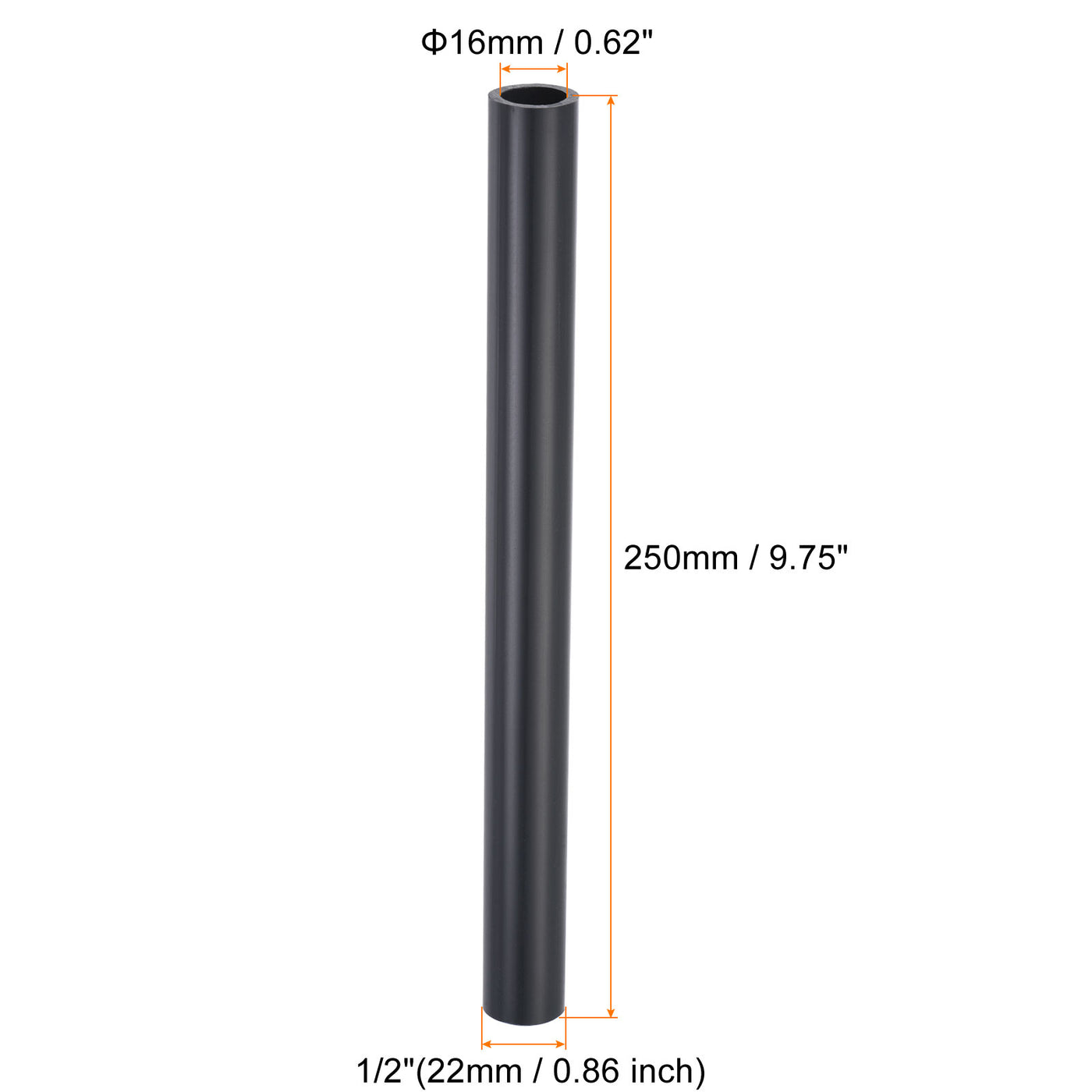 Harfington UPVC Straight Pipe Fittings Coupling Joint Connector
