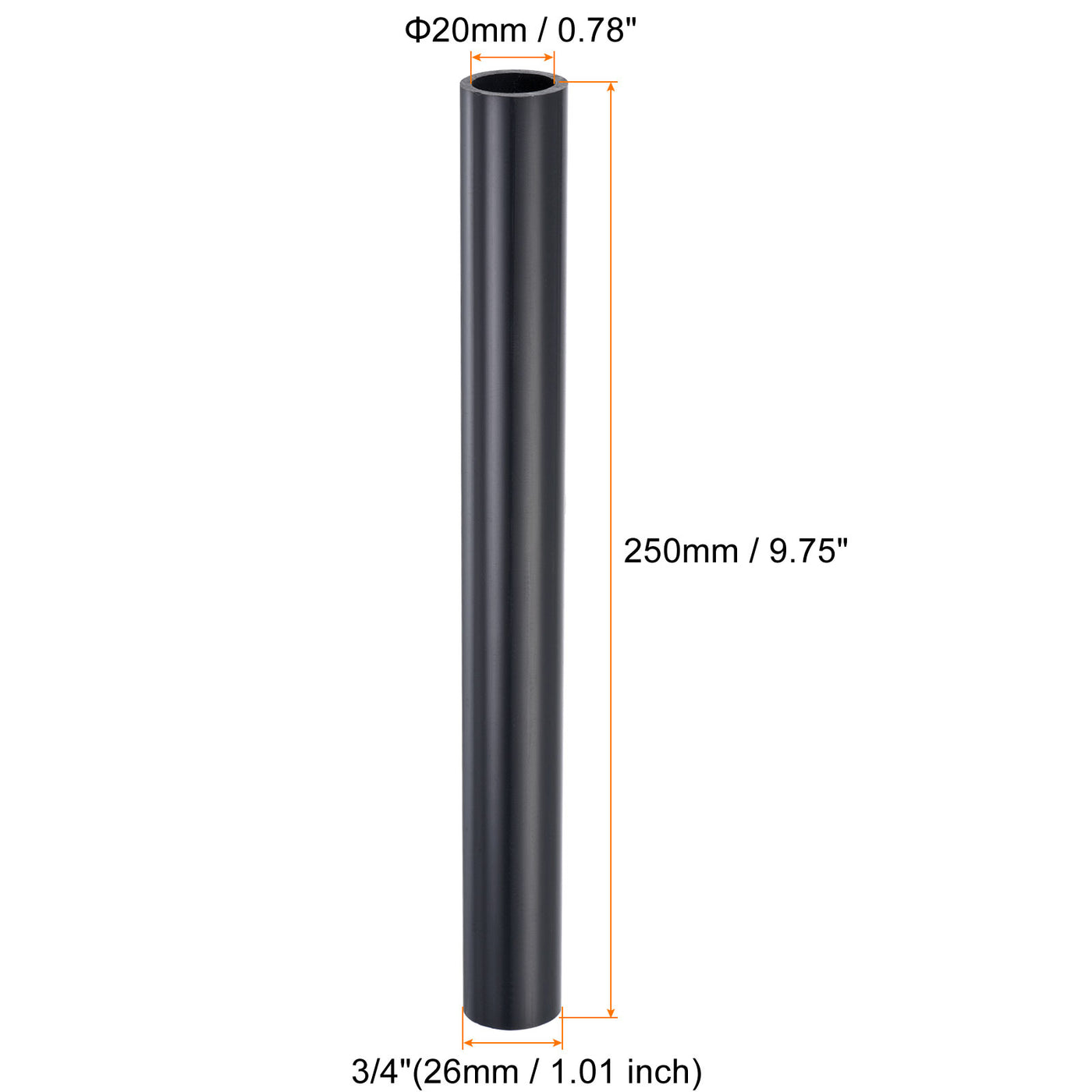 Harfington UPVC Straight Pipe Fittings Coupling Joint Connector