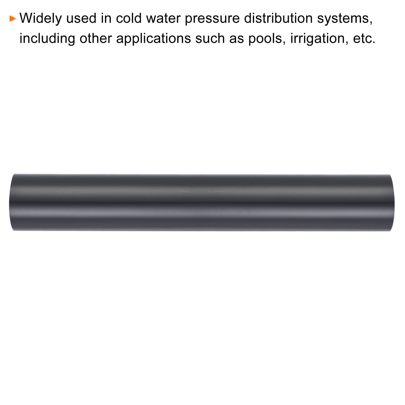 Harfington UPVC Straight Pipe Fittings Coupling Joint Connector