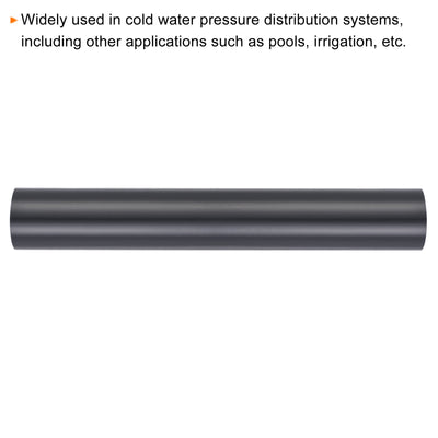 Harfington UPVC Straight Pipe Fittings Coupling Joint Connector