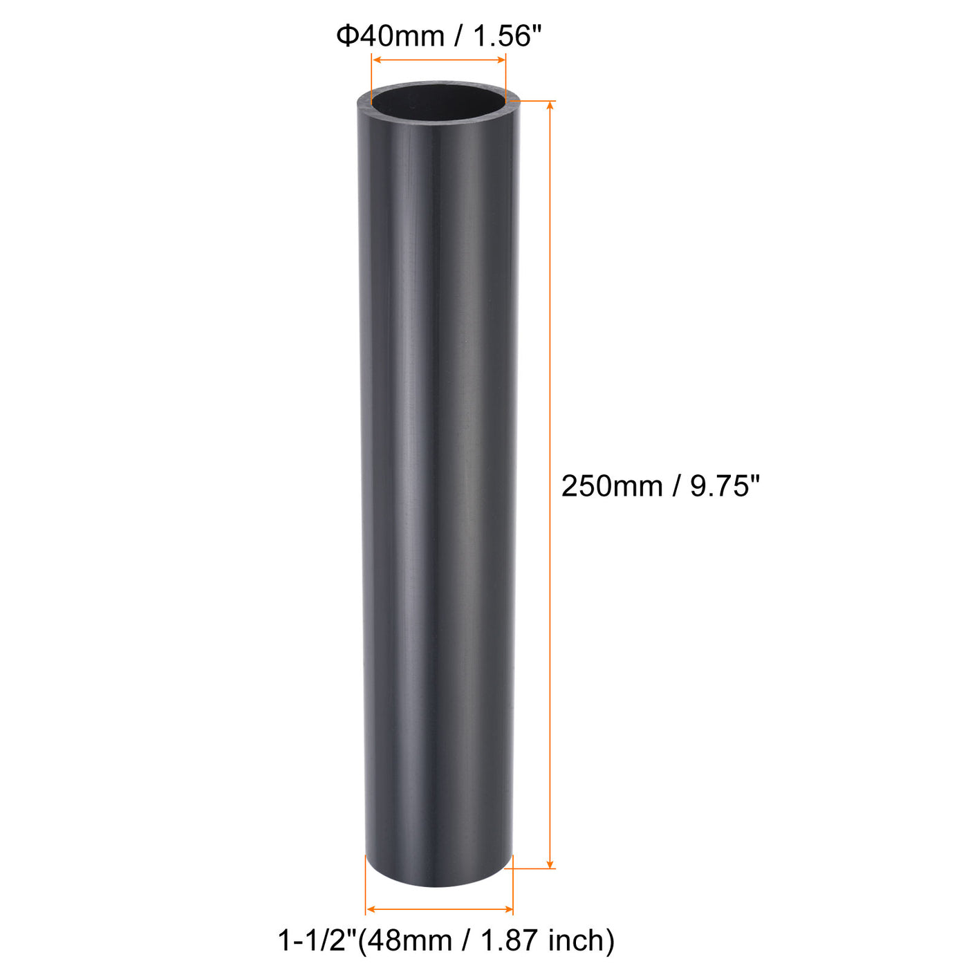 Harfington UPVC Straight Pipe Fittings Coupling Joint Connector