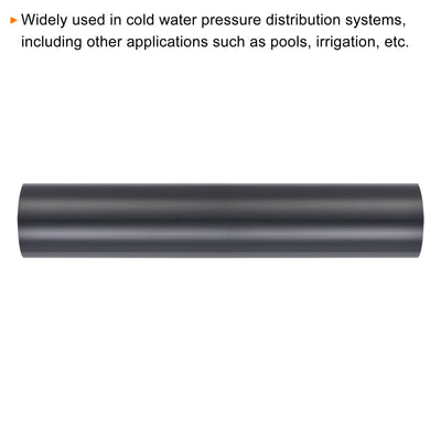 Harfington UPVC Straight Pipe Fittings Coupling Joint Connector
