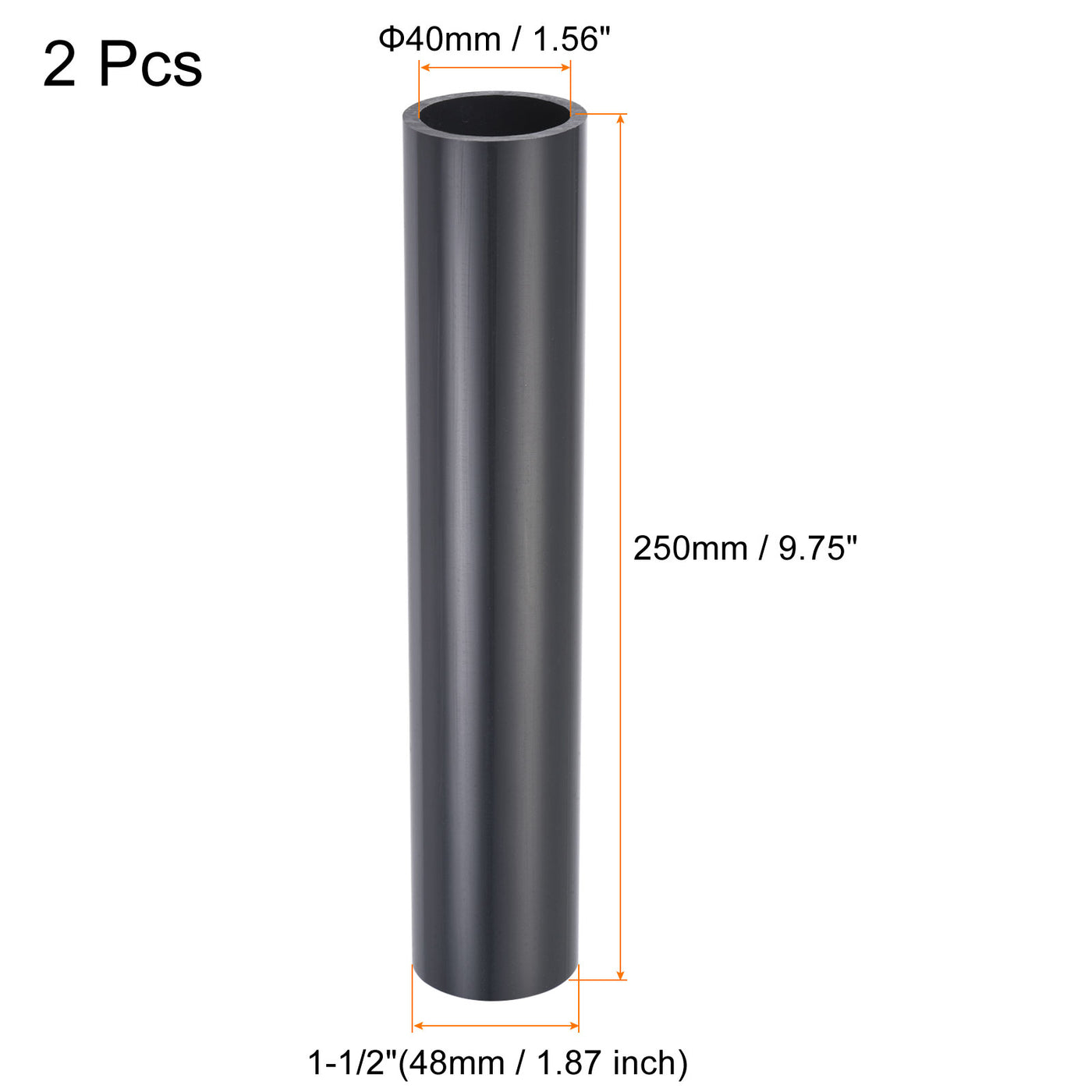 Harfington UPVC Pipe Fitting Straight Couplings Joints Connector