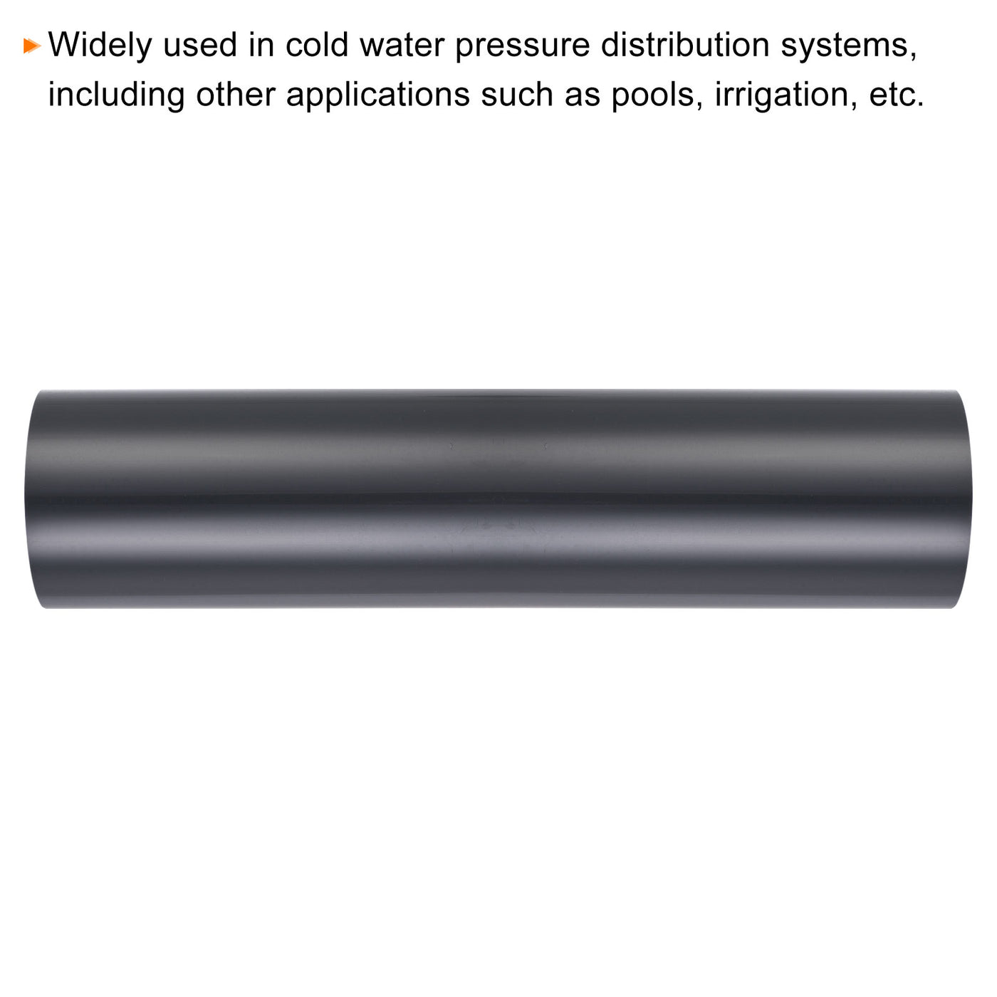 Harfington UPVC Straight Pipe Fittings Coupling Joint Connector