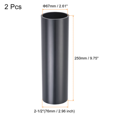 Harfington UPVC Pipe Fitting Straight Couplings Joints Connector