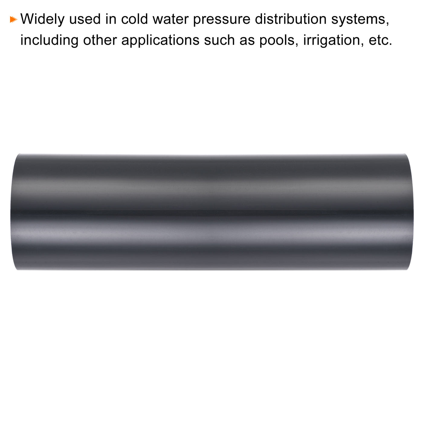 Harfington UPVC Pipe Fitting Straight Couplings Joints Connector