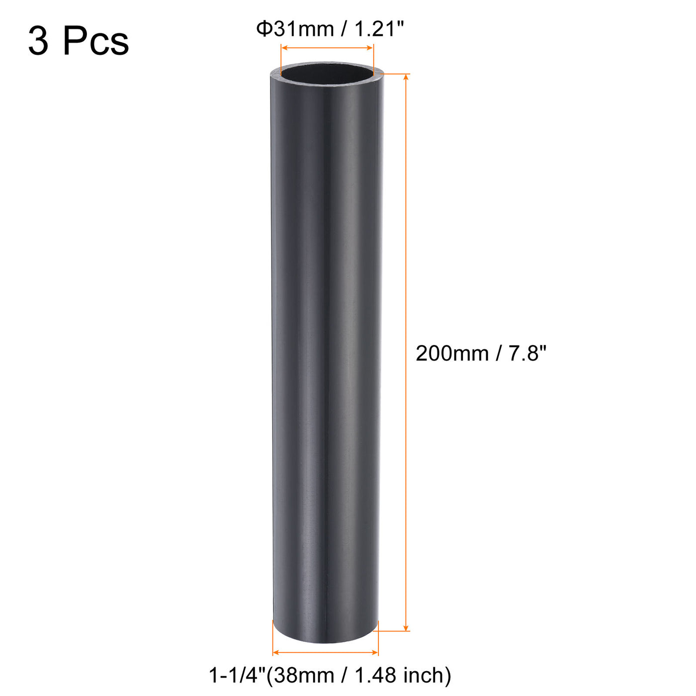 Harfington UPVC Pipe Fittings OD Straight Coupling Joint Connector