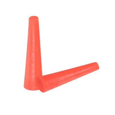 Harfington Silicone Rubber Taper Plug, Solid, for Powder Coating Laboratory Use