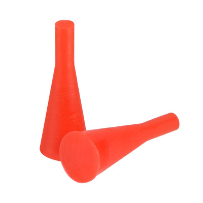 Harfington Silicone Rubber Taper Plug Solid for Powder Coating Laboratory Use