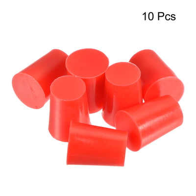 Harfington Silicone Rubber Taper Plug, Solid for Powder Coating Laboratory Use