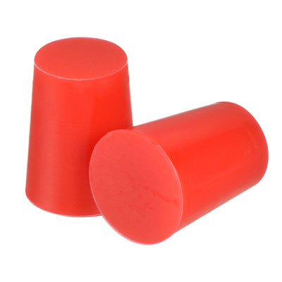 Harfington Silicone Rubber Taper Plug, Solid for Powder Coating Laboratory Use