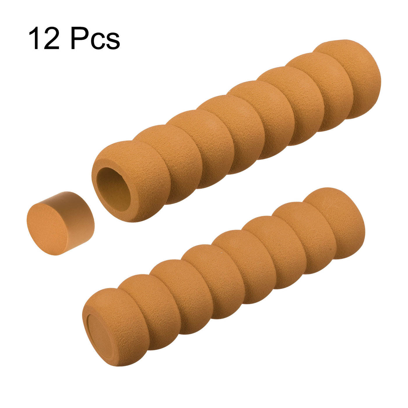 Harfington Door Handle Cover Nitrile Rubber Protector Spiral Sleeve