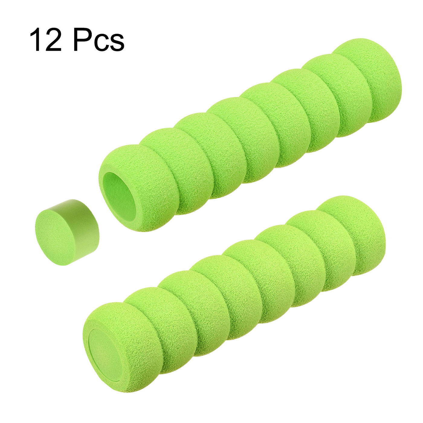 Harfington Door Handle Cover Nitrile Rubber Protector Spiral Sleeve