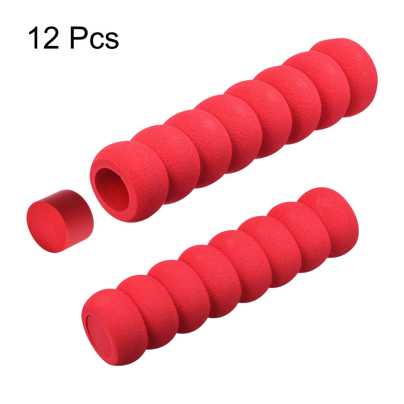 Harfington Door Handle Cover Nitrile Rubber Protector Spiral Sleeve