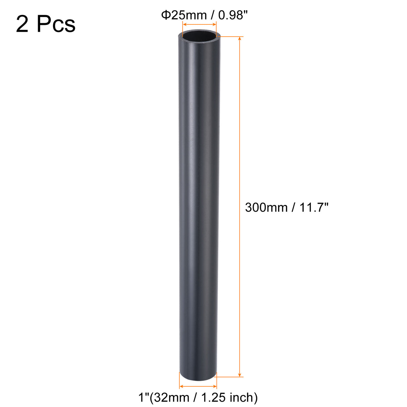 Harfington UPVC Pipes Fitting Straight Coupling Joint Connector
