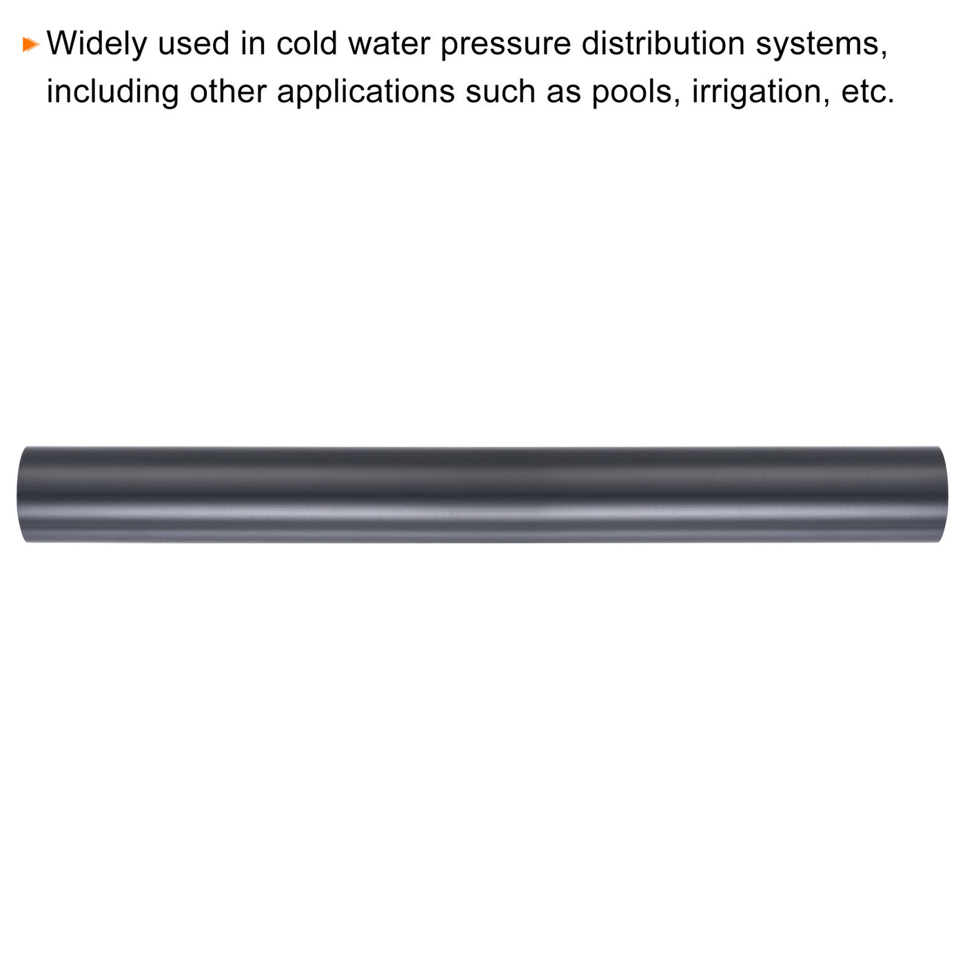 Harfington UPVC Pipes Fitting Straight Coupling Joint Connector