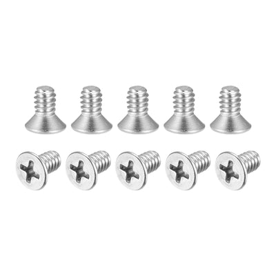 Harfington Flat Head Machine Screws Phillips 304 Stainless Steel Bolts