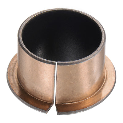 Harfington Flanged Sleeve Bearings Flange Thickness Wrapped Oilless Bushings