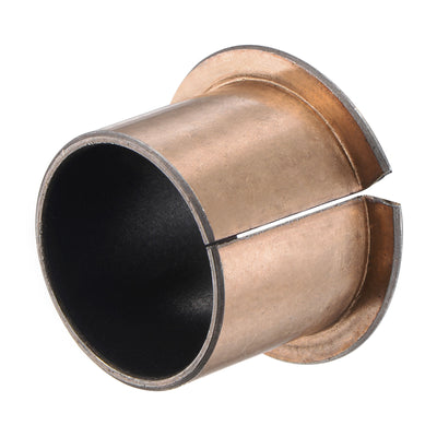Harfington Flanged Sleeve Bearings Flange Thickness Wrapped Oilless Bushings