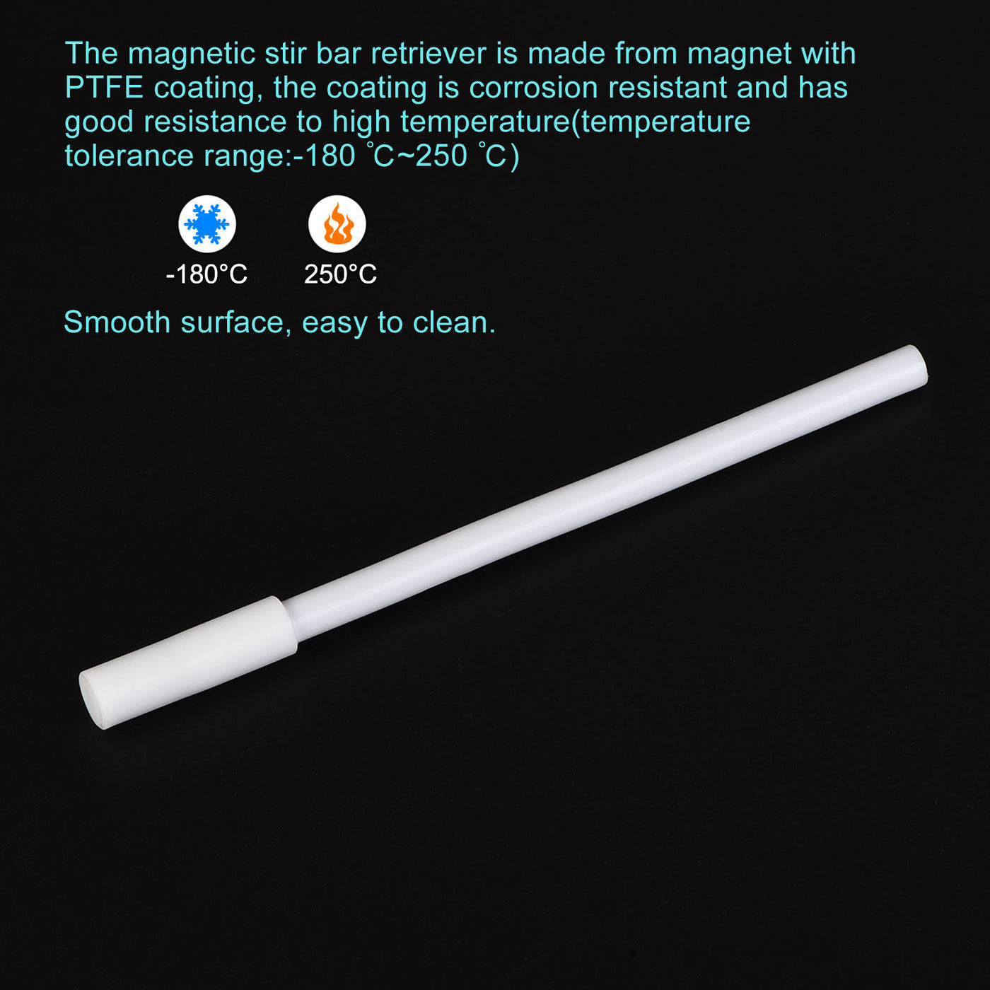 Harfington Magnetic Stir Bar, Retriever PTFE Coating Mixer Stirrers