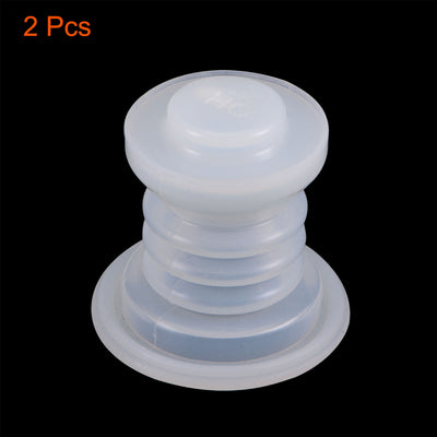 Harfington Washing Machine Drain Pipe Seal Silicone Sealing Plug Ring for Bathrooms, Kitchen