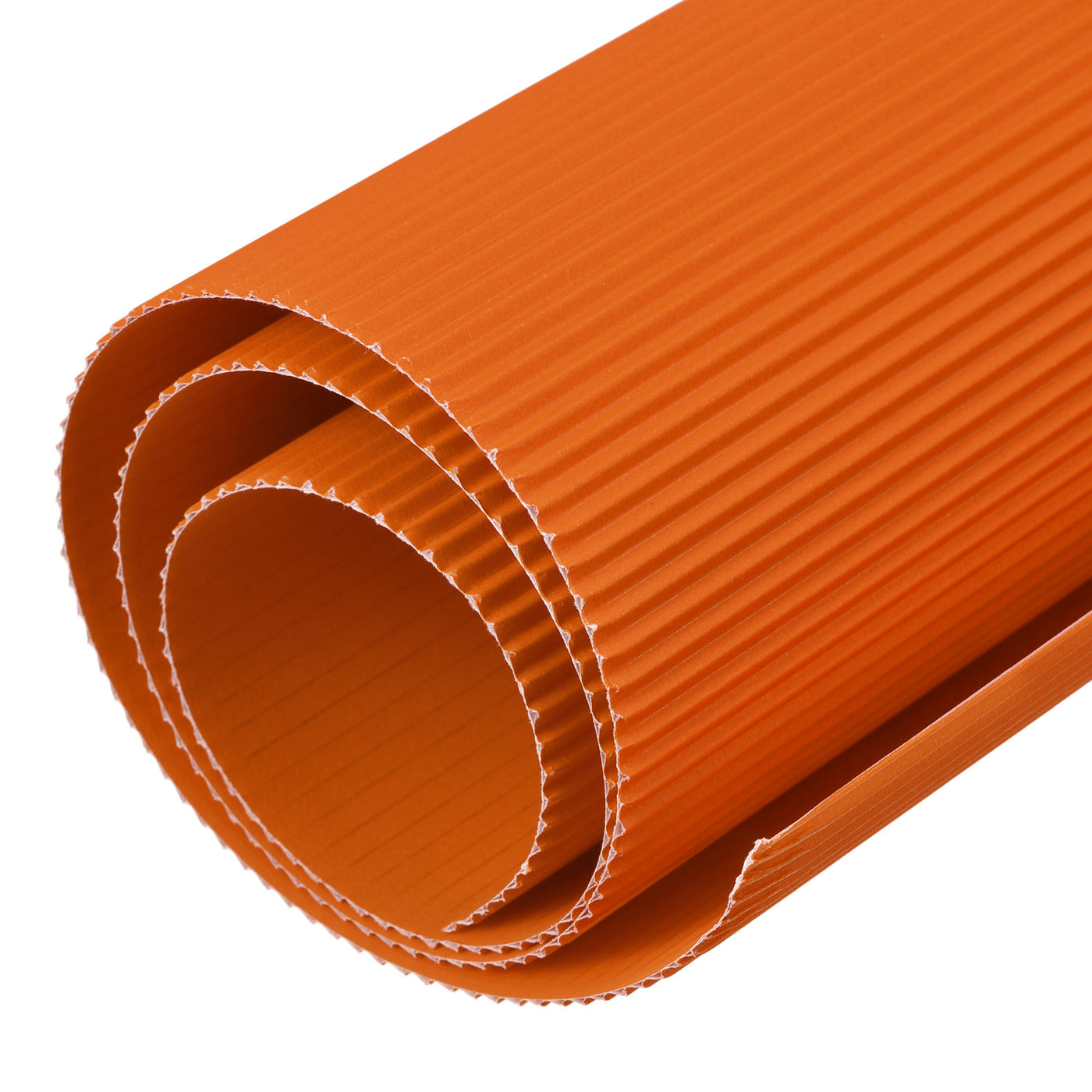 Harfington Corrugated Paper Sheets 5pcs 27-inch x 20-inch Orange Cardboard