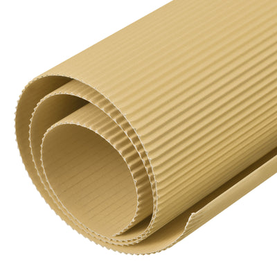Harfington Corrugated Paper Sheets 5pcs 27-inch x 20-inch Brown Cardboard