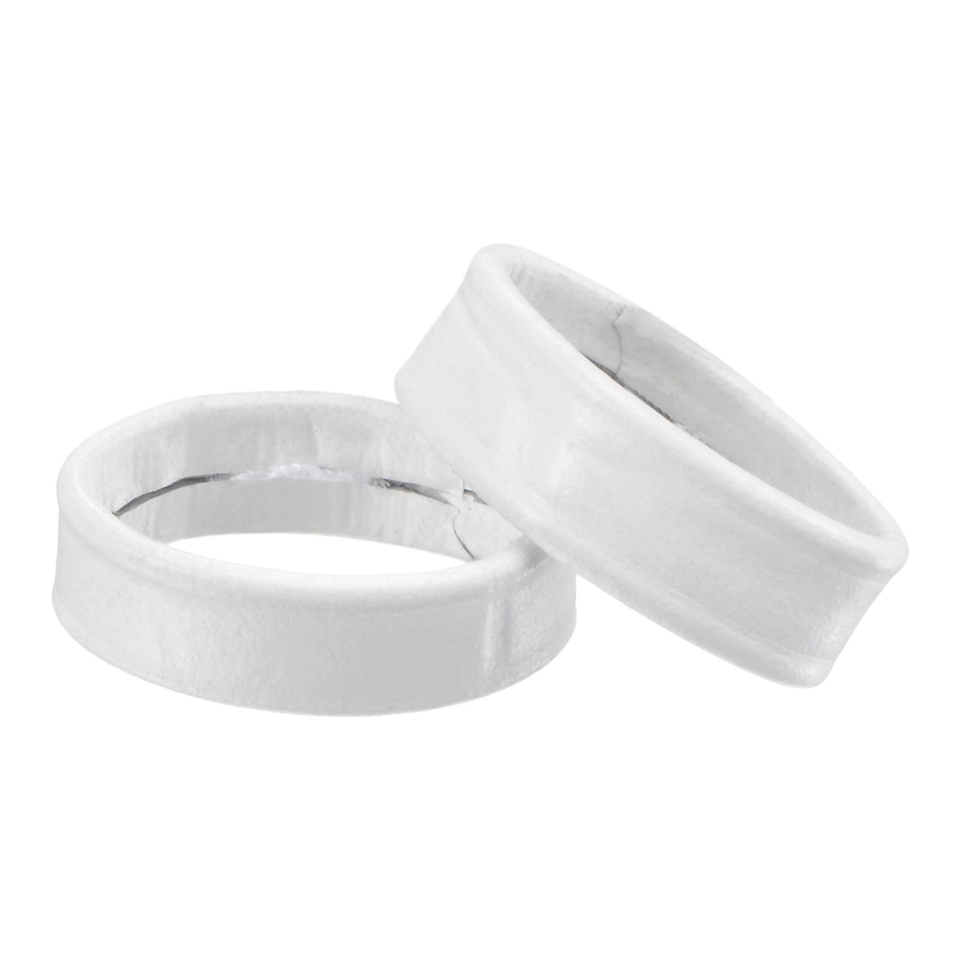 uxcell PU Leather Loops Replacement Retaining Ring Keeper for Watch Bands