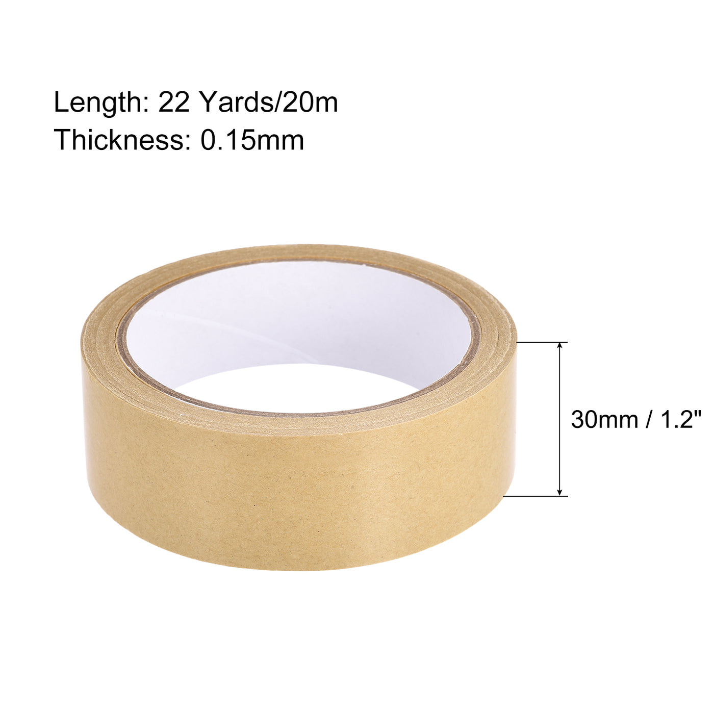 Harfington Paper Tape Self Adhesive Packaging Tape