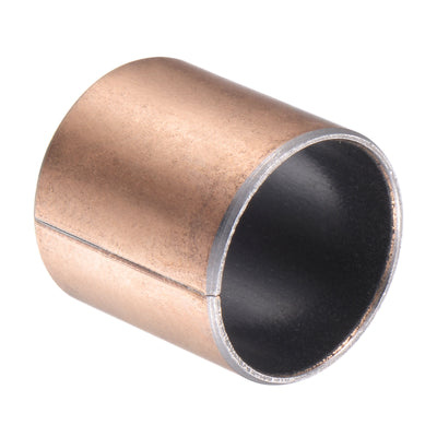 Harfington Uxcell Sleeve Bearing Bore Plain Bearings Wrapped Oilless Bushing