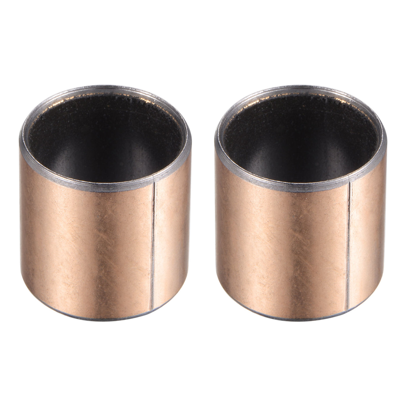 uxcell Uxcell Sleeve Bearing Bore Plain Bearings Wrapped Oilless Bushing