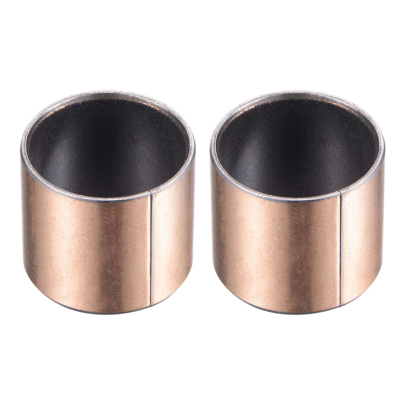 uxcell Uxcell Sleeve Bearing Bore Plain Bearings Wrapped Oilless Bushing