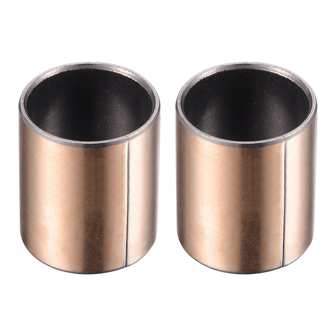 uxcell Uxcell Sleeve Bearing Bore Plain Bearings Wrapped Oilless Bushing