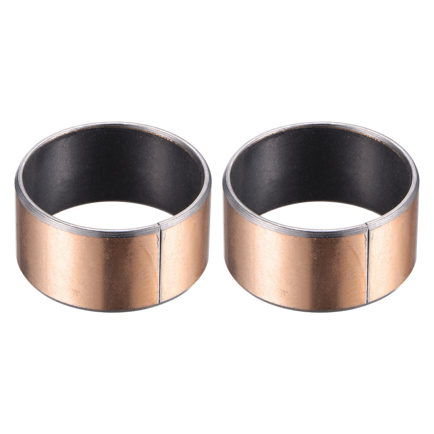 uxcell Uxcell Sleeve Bearing Bore Plain Bearings Wrapped Oilless Bushing