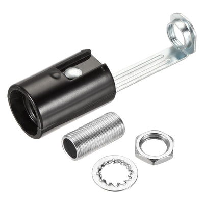 Harfington Lamp Socket, Candle Lamp Holders, Chandelier LED Bracket with Threaded for Bulb