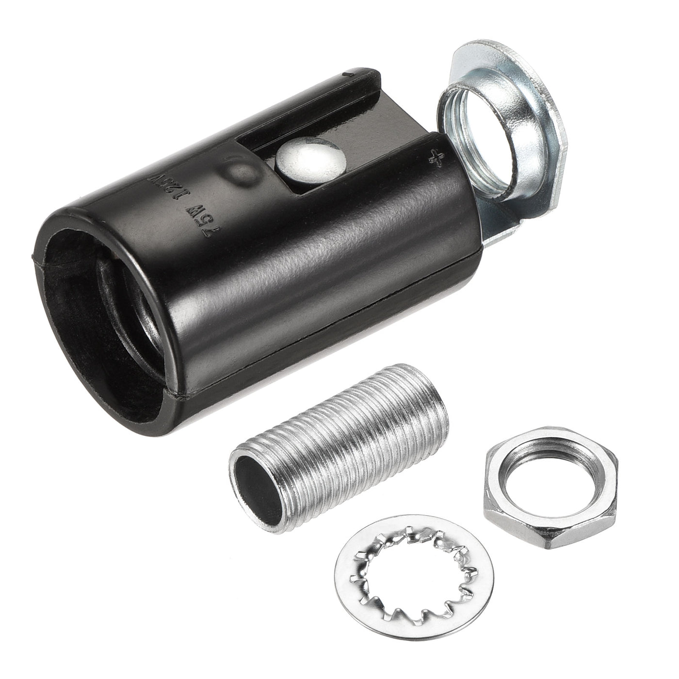 Harfington Lamp Socket, Candle Lamp Holders, Chandelier LED Bracket with Threaded for Bulb