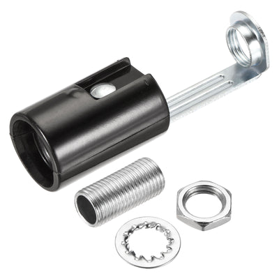 Harfington Lamp Socket, Candle Lamp Holders, Chandelier LED Bracket with Threaded for Bulb